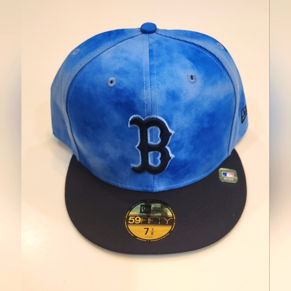 RED SOX|New Era 59fifty Official On-Field Headwear|Tye-Dye Colorway|Size 7 7/8